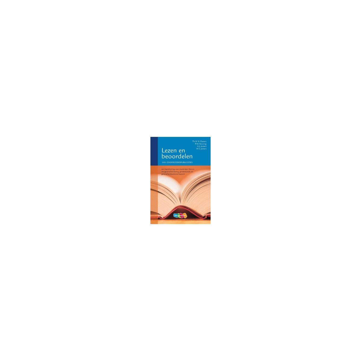 Afbeelding van Lezen en beoordelen van onderzoekspublicaties Afbeelding van Lezen en beoordelen van onderzoekspublicaties