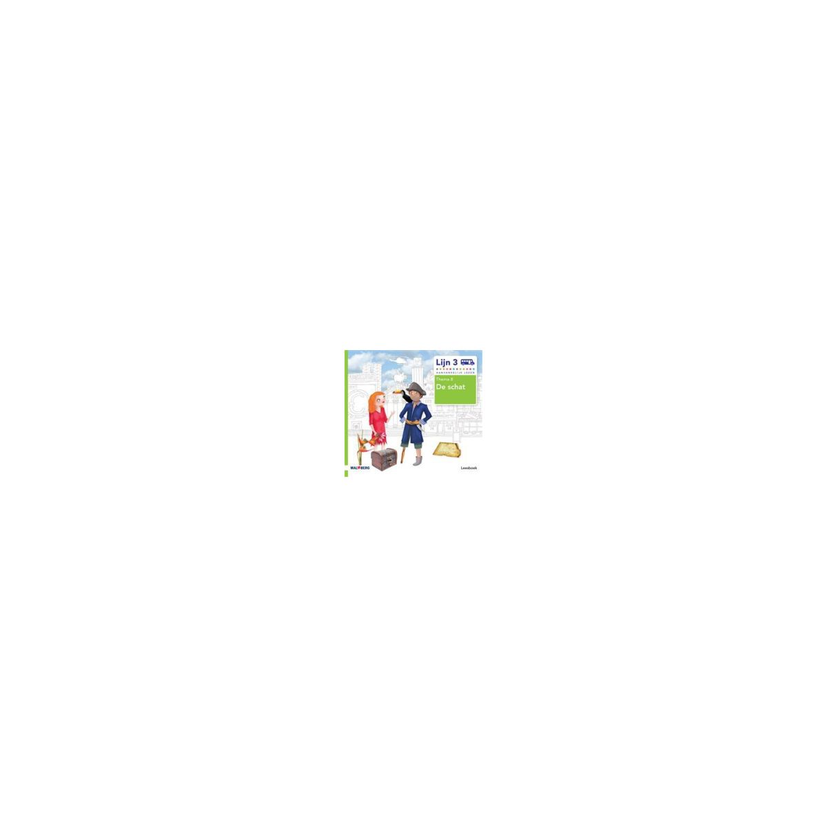 Afbeelding van Lijn 3 : Groep 3 : Thema 8 De schat : Leesboek Afbeelding van Lijn 3 : Groep 3 : Thema 8 De schat : Leesboek