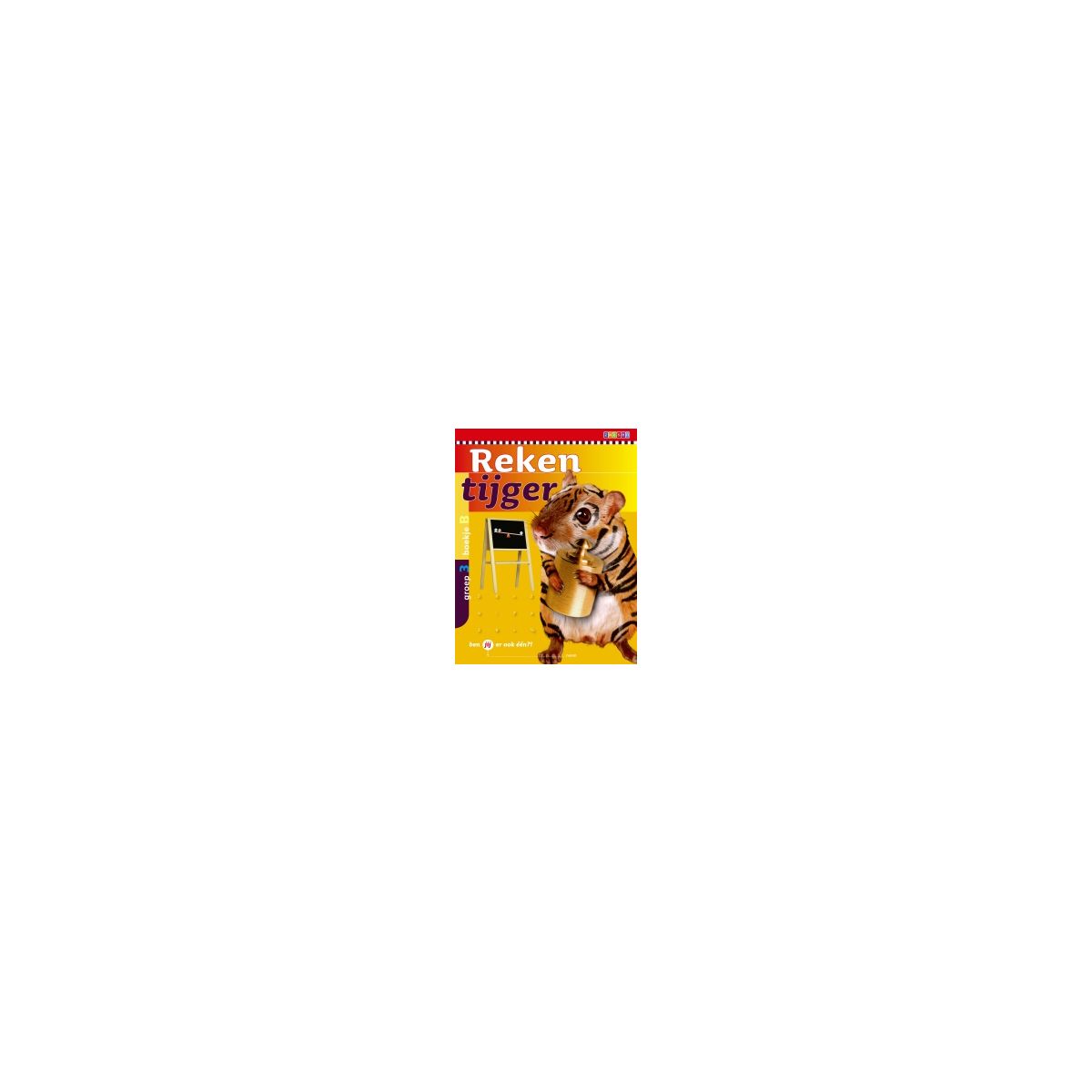Afbeelding van Rekentijger : Groep 3 B : Boekje Afbeelding van Rekentijger : Groep 3 B : Boekje