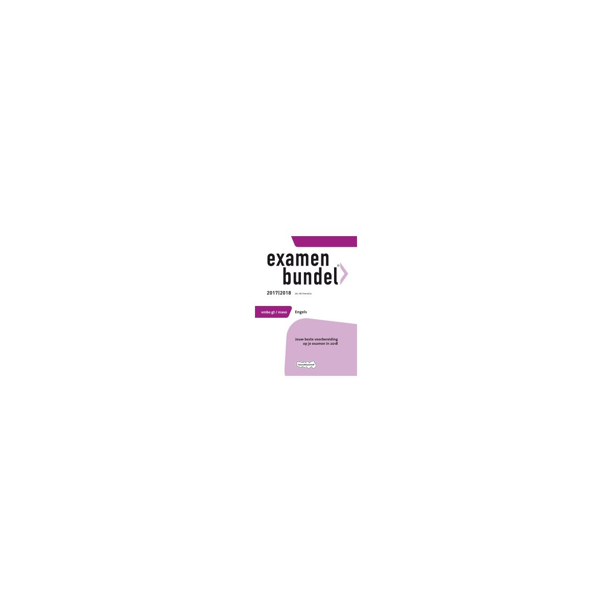 Afbeelding van Examenbundel Engels : vmbo-gt : 2017/2018 Afbeelding van Examenbundel Engels : vmbo-gt : 2017/2018