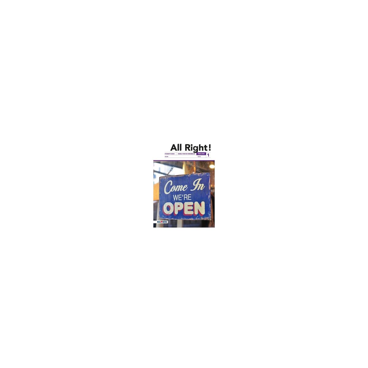 Afbeelding van All right! 3e ed : 1 vwo/gymnasium : Student's book