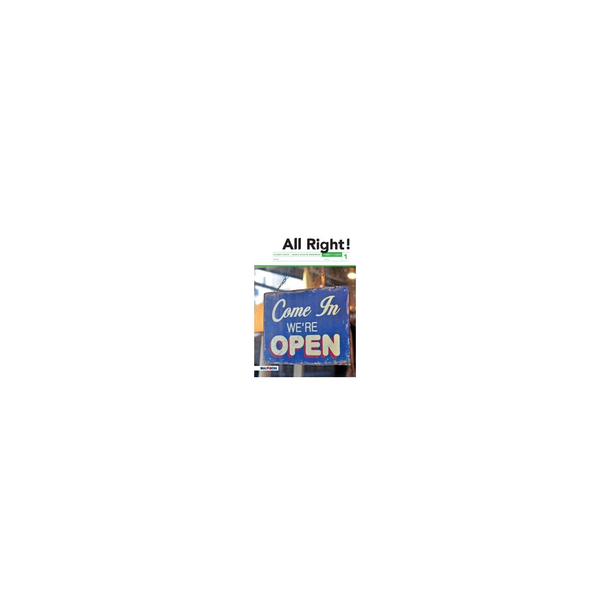 Afbeelding van All right! 3e ed : 1 vmbo-t/havo : Student's book Afbeelding van All right! 3e ed : 1 vmbo-t/havo : Student's book