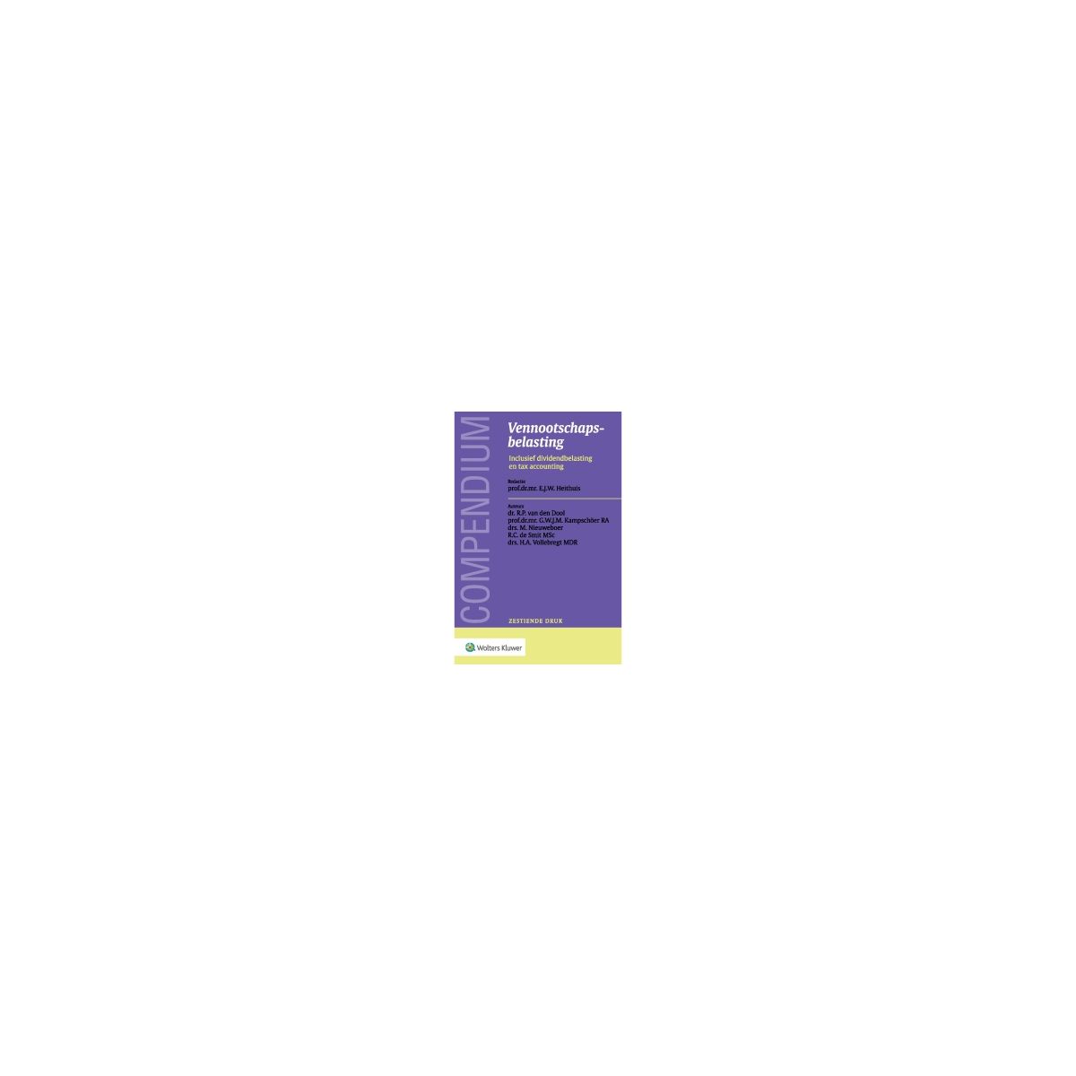 Afbeelding van Compendium vennootschapsbelasting 16e dr Afbeelding van Compendium vennootschapsbelasting 16e dr