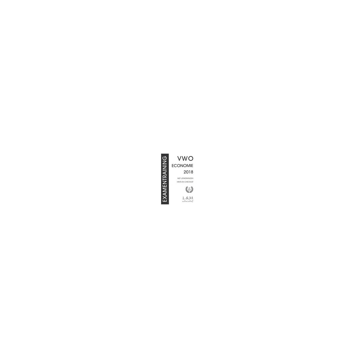 Afbeelding van Examentraining Economie : vwo : 2018 Afbeelding van Examentraining Economie : vwo : 2018