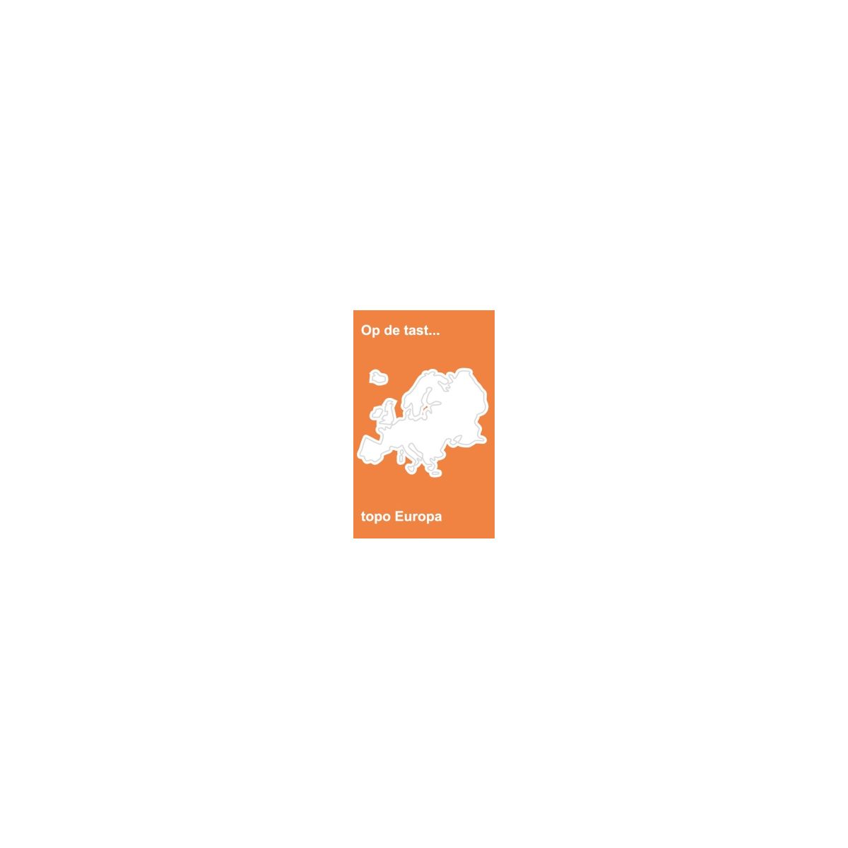 Afbeelding van Op de tast... : Topo Europa Afbeelding van Op de tast... : Topo Europa