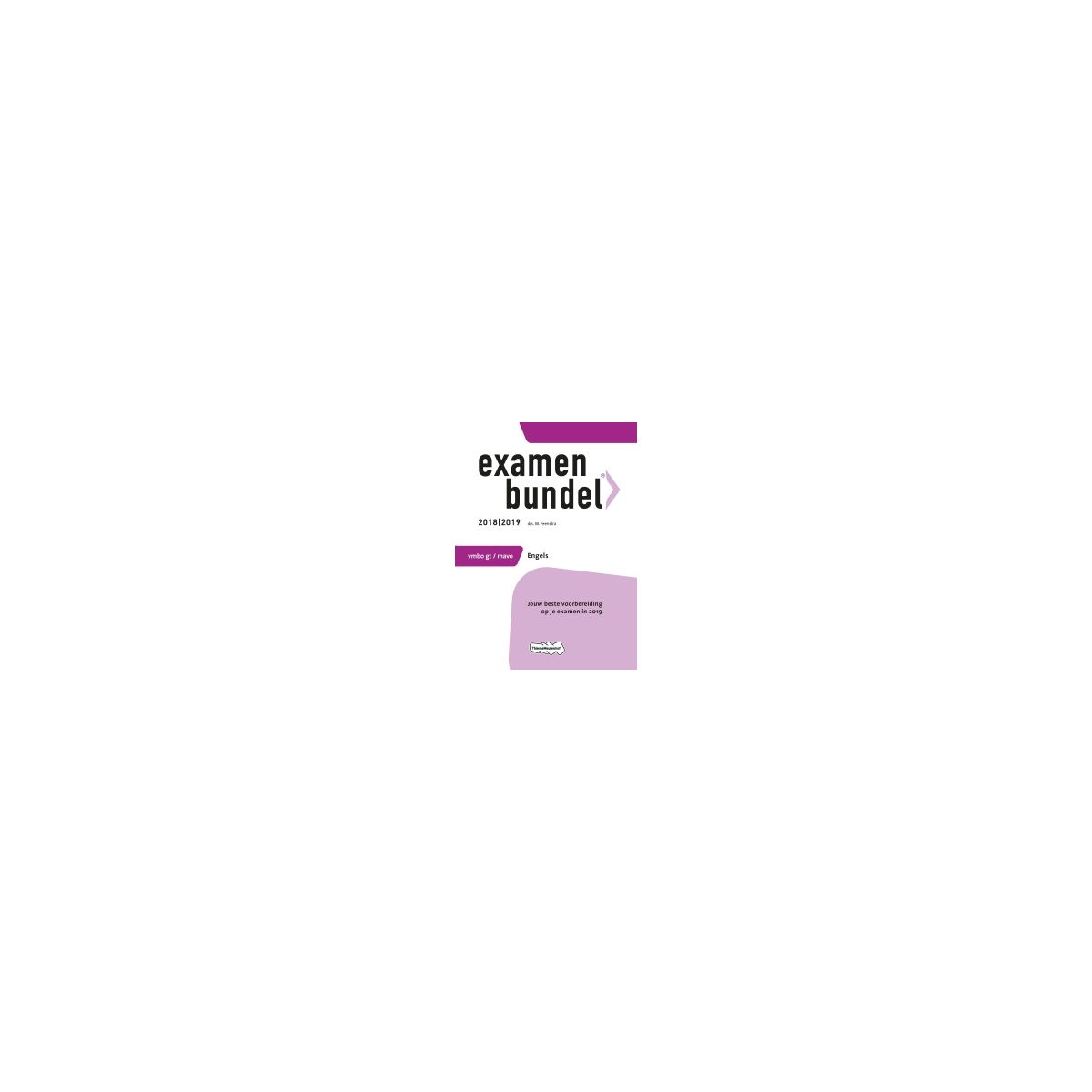 Afbeelding van Examenbundel Engels : vmbo-gt/mavo : 2018/2019 Afbeelding van Examenbundel Engels : vmbo-gt/mavo : 2018/2019