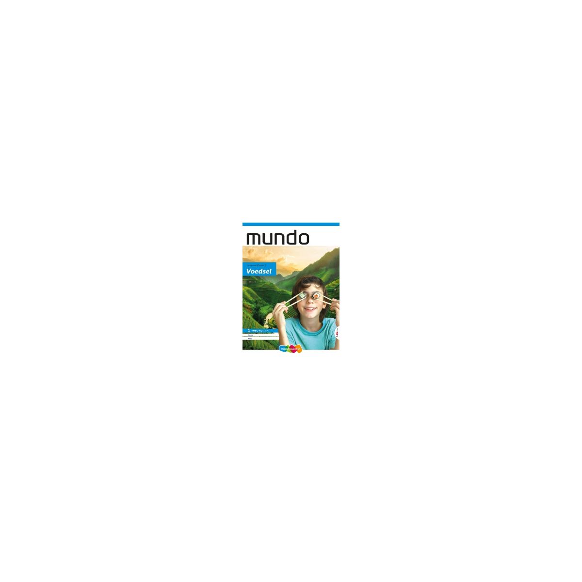 Afbeelding van Mundo 3e ed : 1 vmbo-kgt (t/h) : Thema 2 Voedsel : Leerwerkboek Afbeelding van Mundo 3e ed : 1 vmbo-kgt (t/h) : Thema 2 Voedsel : Leerwerkboek
