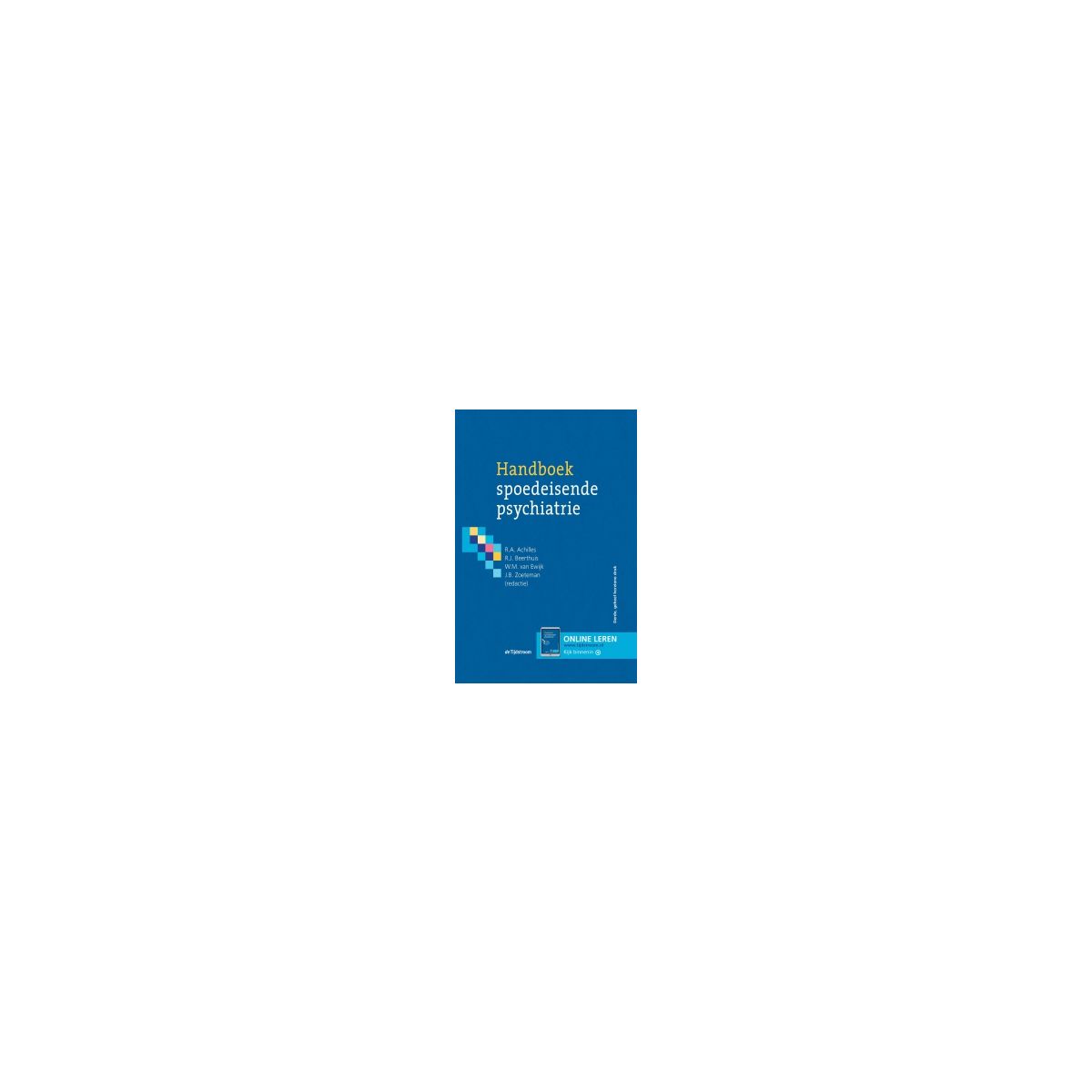 Afbeelding van Handboek spoedeisende psychiatrie Afbeelding van Handboek spoedeisende psychiatrie