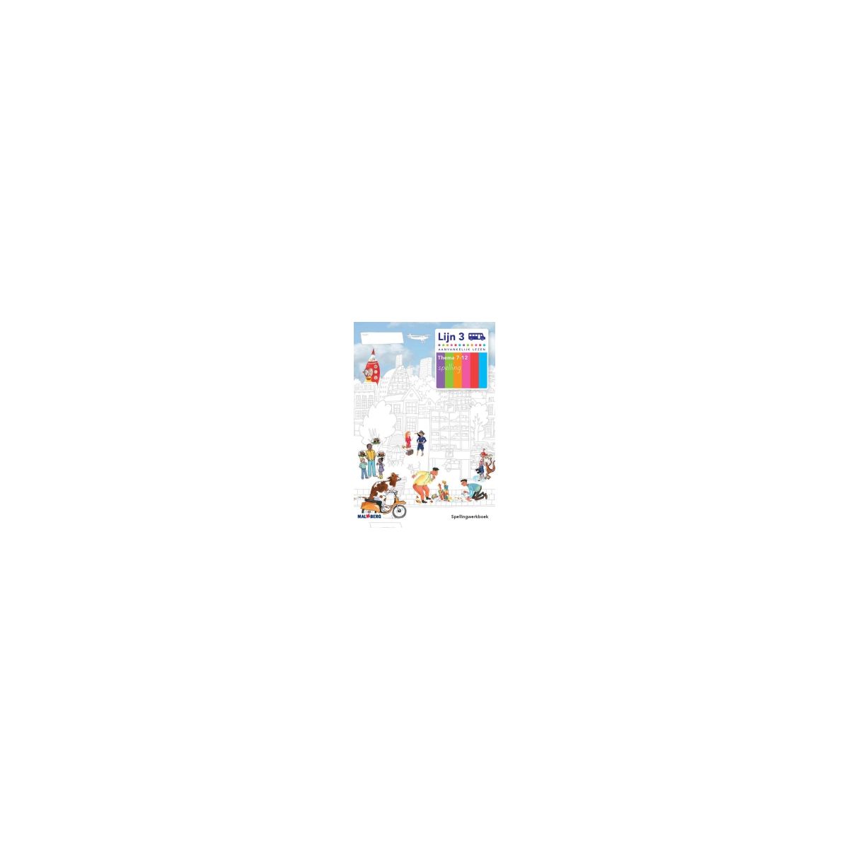 Afbeelding van Lijn 3 : Groep 3 : Spellingwerkboek : Blokschrift Afbeelding van Lijn 3 : Groep 3 : Spellingwerkboek : Blokschrift
