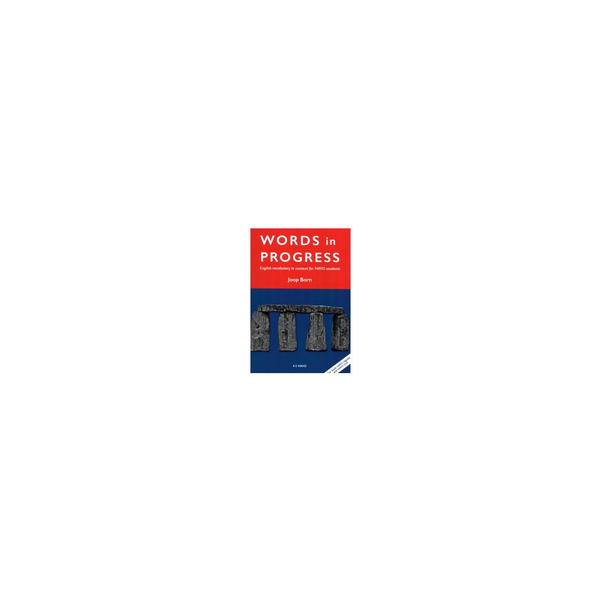 Afbeelding van Words in progress : 4+5 havo : Workbook Afbeelding van Words in progress : 4+5 havo : Workbook