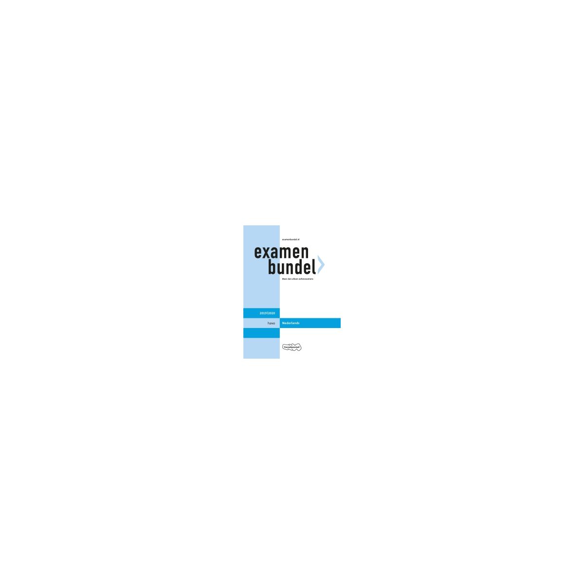 Afbeelding van Examenbundel Nederlands : havo : 2019/2020 Afbeelding van Examenbundel Nederlands : havo : 2019/2020