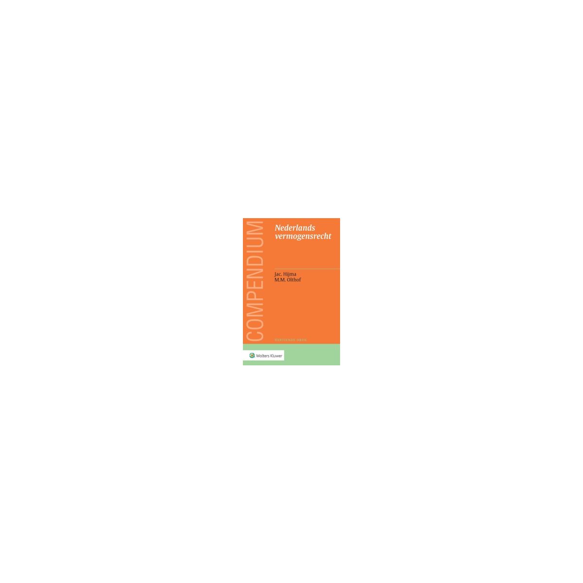 Afbeelding van Compendium van het Nederlands vermogensrecht 13e dr Afbeelding van Compendium van het Nederlands vermogensrecht 13e dr