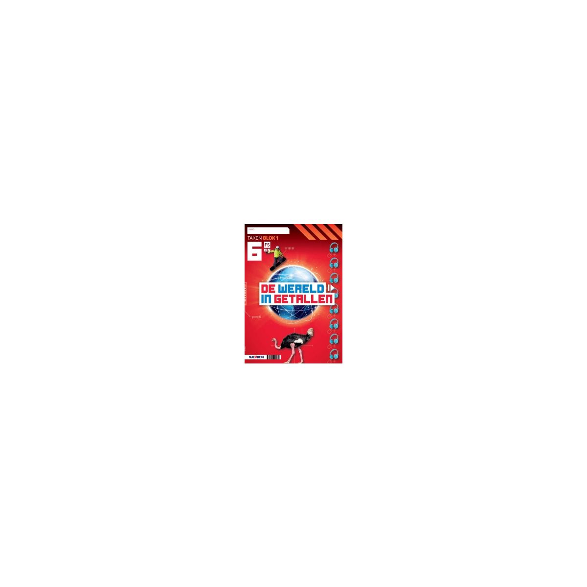Afbeelding van De wereld in getallen 5e versie : Groep 6, blok 1 FS : Werkboek Afbeelding van De wereld in getallen 5e versie : Groep 6, blok 1 FS : Werkboek
