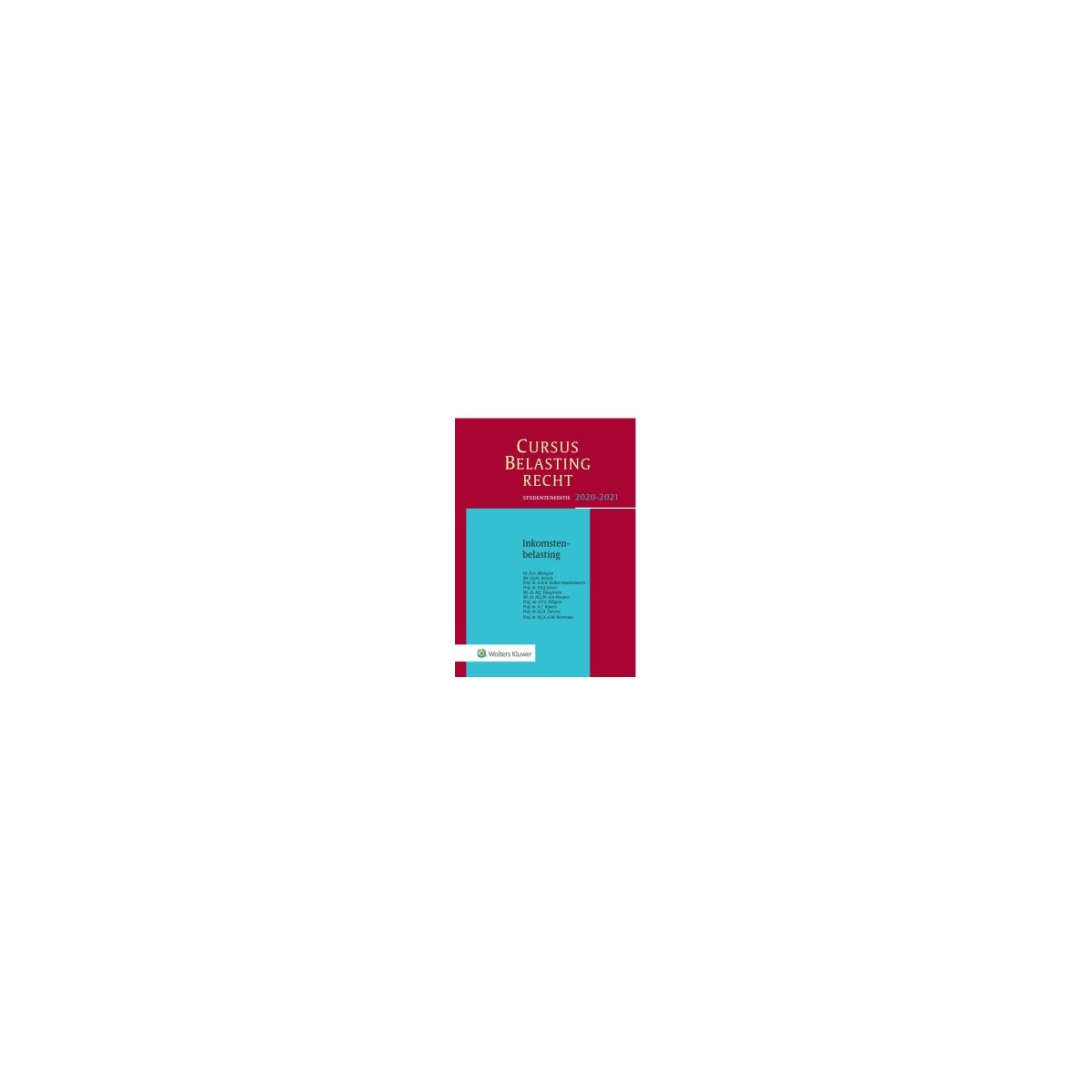 Afbeelding van Studenteneditie Cursus Belastingrecht Inkomstenbelasting editie 2020/2021 Afbeelding van Studenteneditie Cursus Belastingrecht Inkomstenbelasting editie 2020/2021