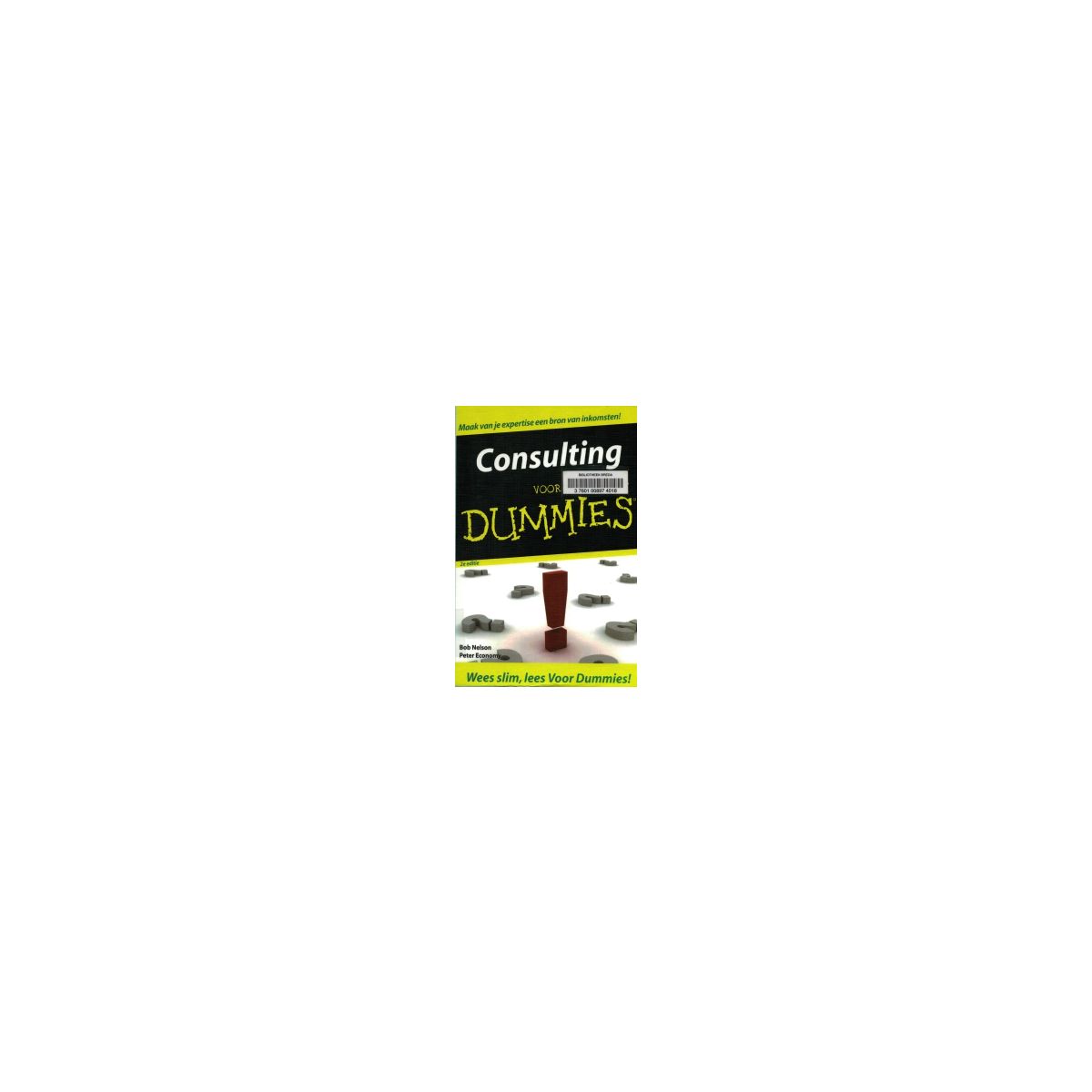 Afbeelding van Consulting voor dummies 2e (herz.) ed Afbeelding van Consulting voor dummies 2e (herz.) ed