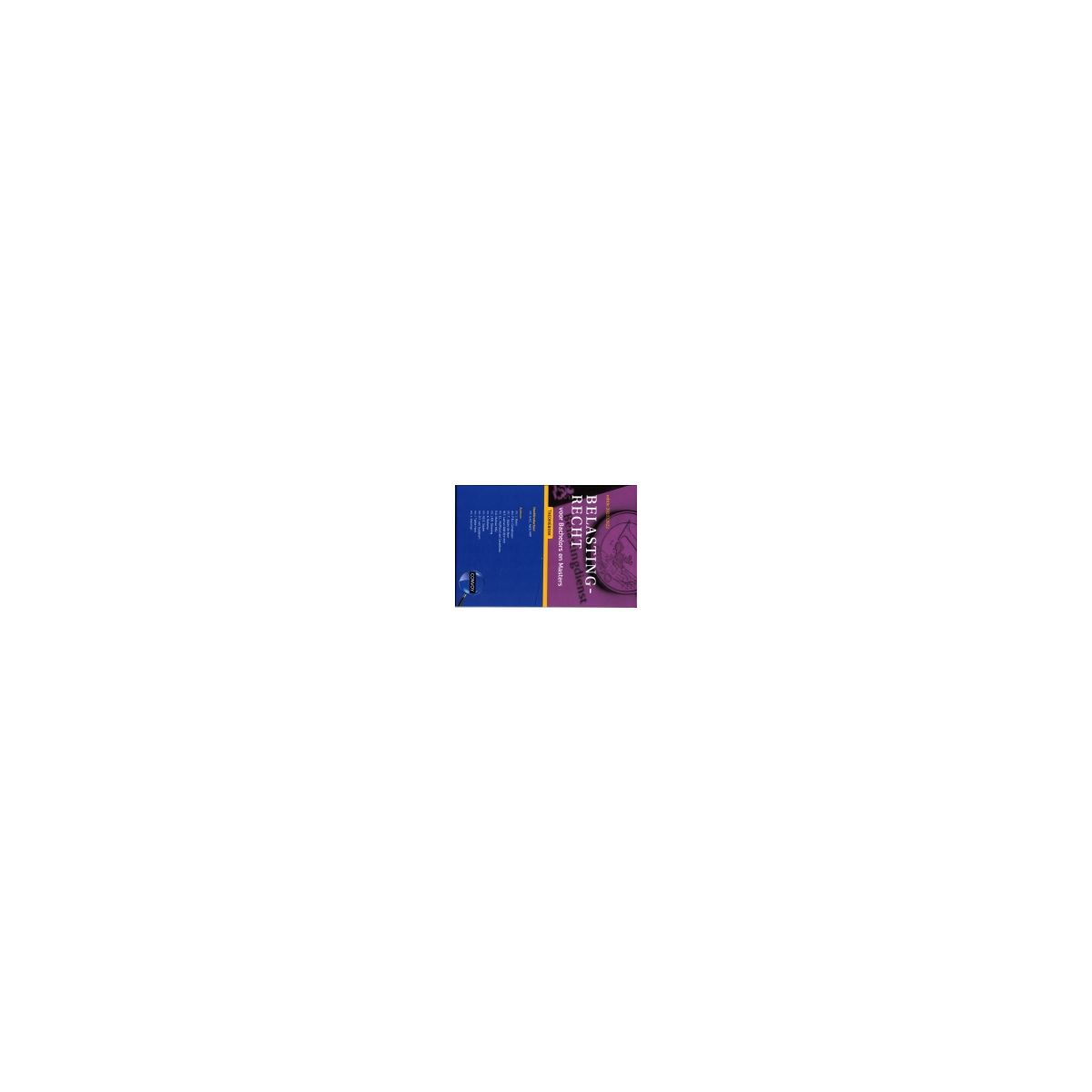 Afbeelding van Belastingrecht voor Bachelors en Masters : Theorieboek 2021-2022 Afbeelding van Belastingrecht voor Bachelors en Masters : Theorieboek 2021-2022