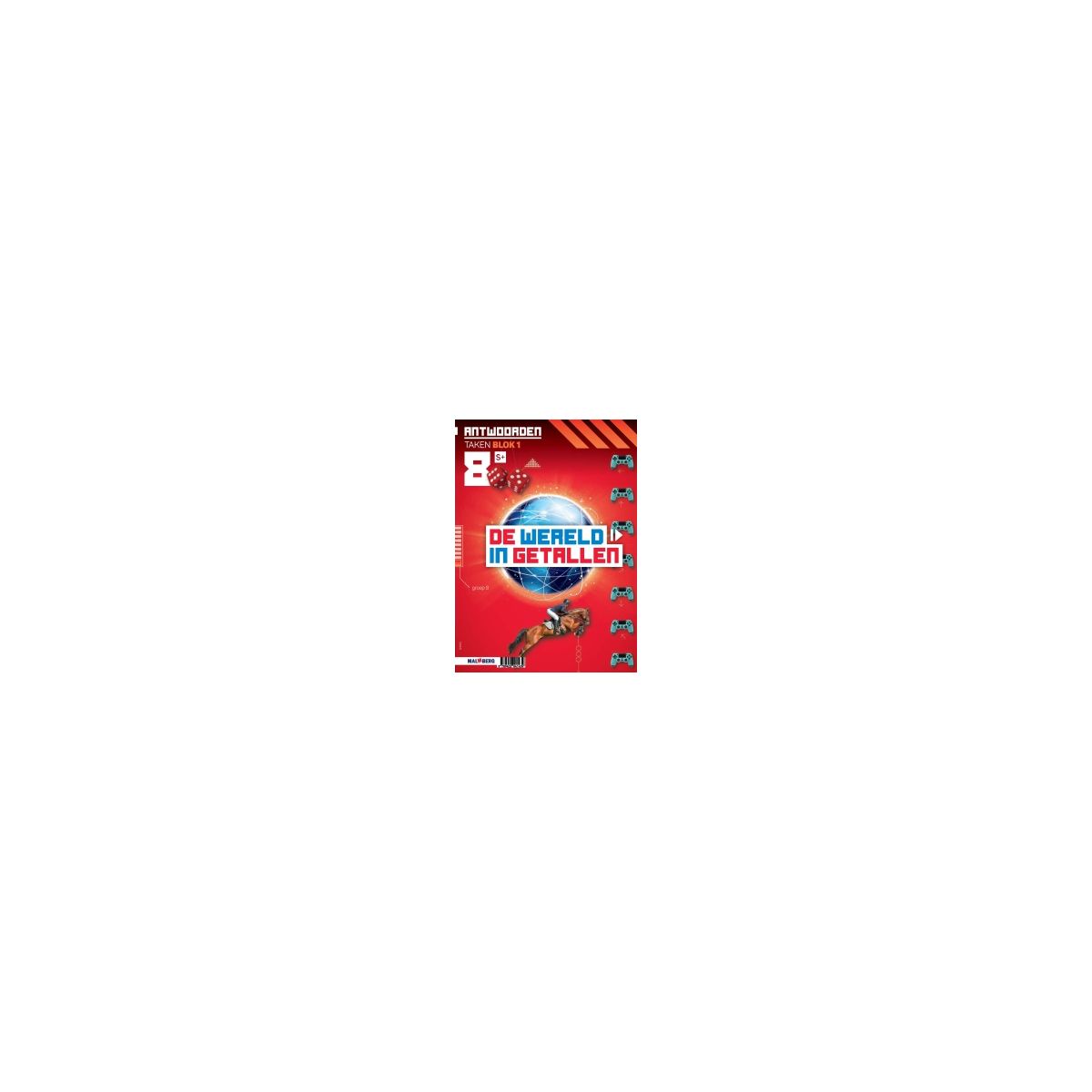 Afbeelding van De wereld in getallen 5e versie : Groep 8, blok 1 S+ : Antwoordenboek Afbeelding van De wereld in getallen 5e versie : Groep 8, blok 1 S+ : Antwoordenboek