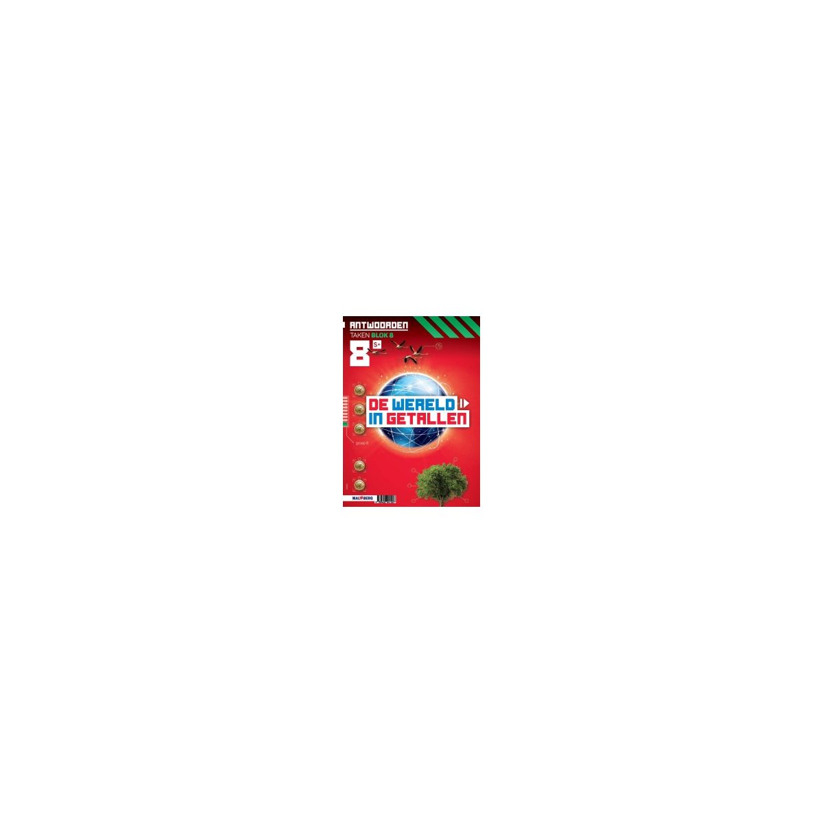 Afbeelding van De wereld in getallen 5e versie : Groep 8, blok 8 S+ : Antwoordenboek Afbeelding van De wereld in getallen 5e versie : Groep 8, blok 8 S+ : Antwoordenboek