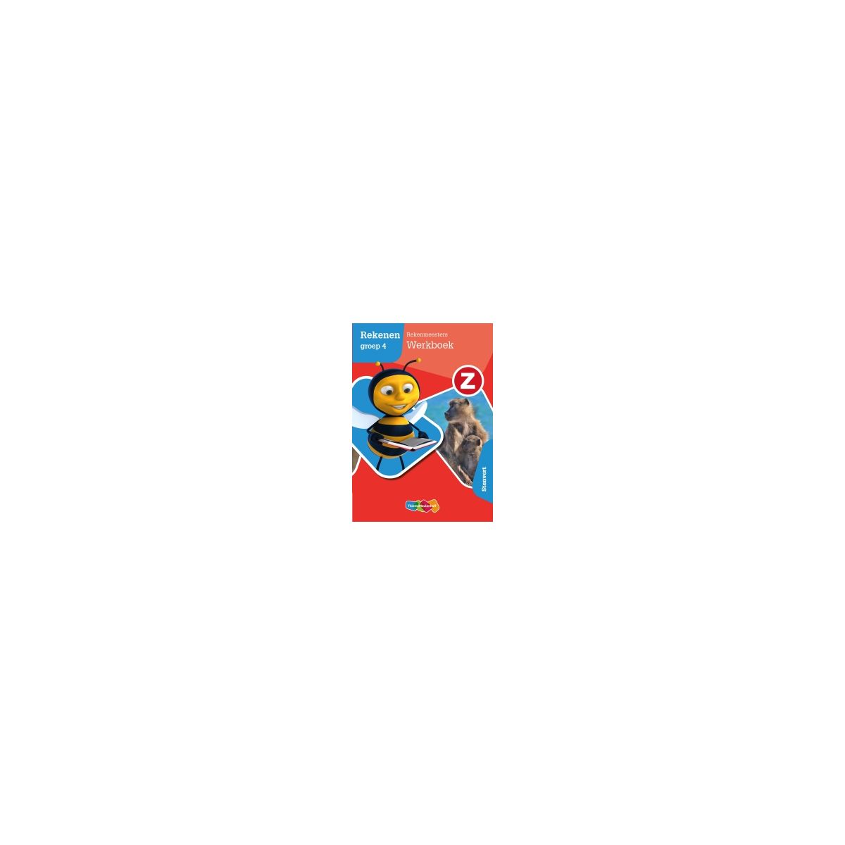 Afbeelding van Z-Rekenen Rekenmeesters Stenvert : Groep 4 : Werkboek Afbeelding van Z-Rekenen Rekenmeesters Stenvert : Groep 4 : Werkboek