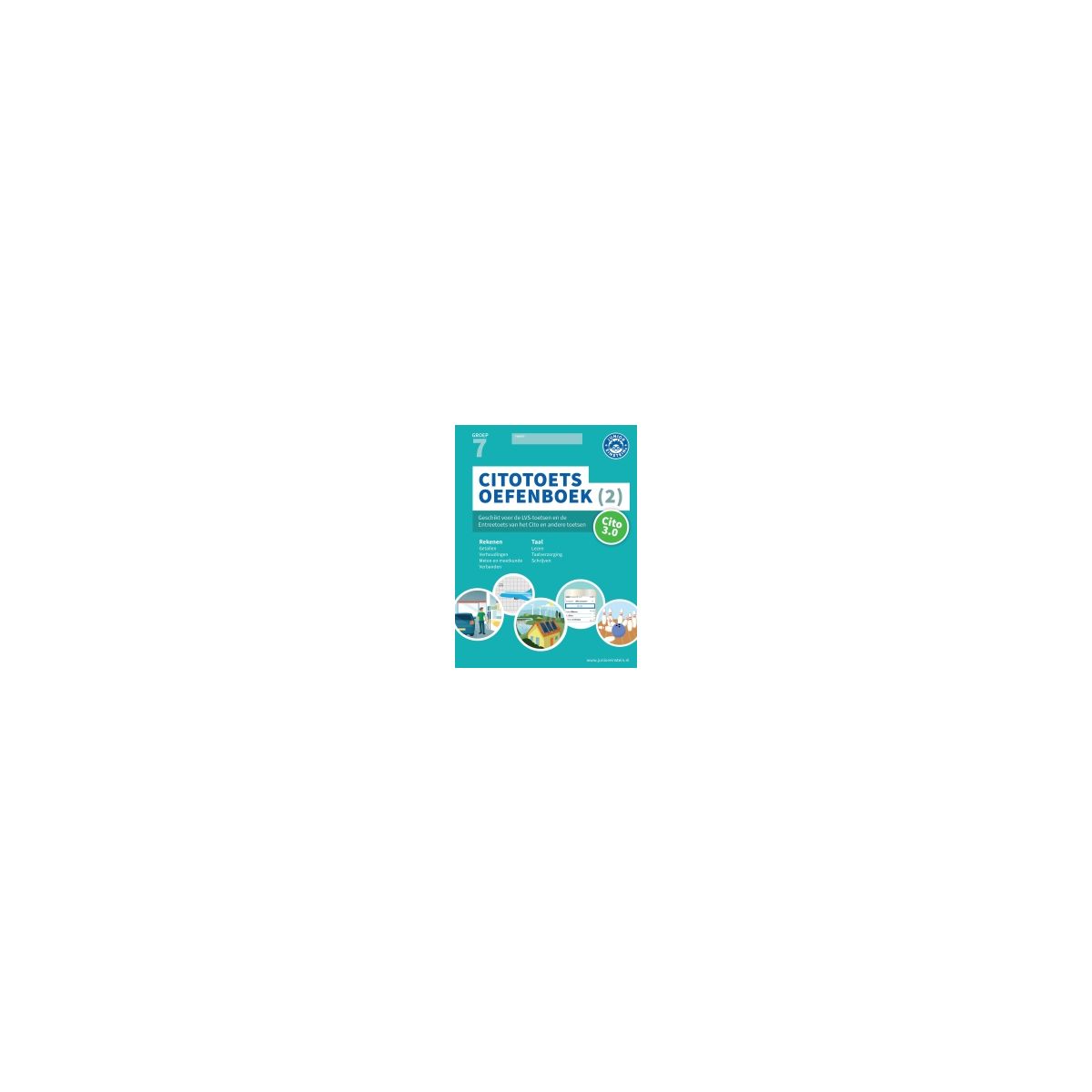 Afbeelding van Citotoets Oefenboek : Groep 7, dl 2 Afbeelding van Citotoets Oefenboek : Groep 7, dl 2