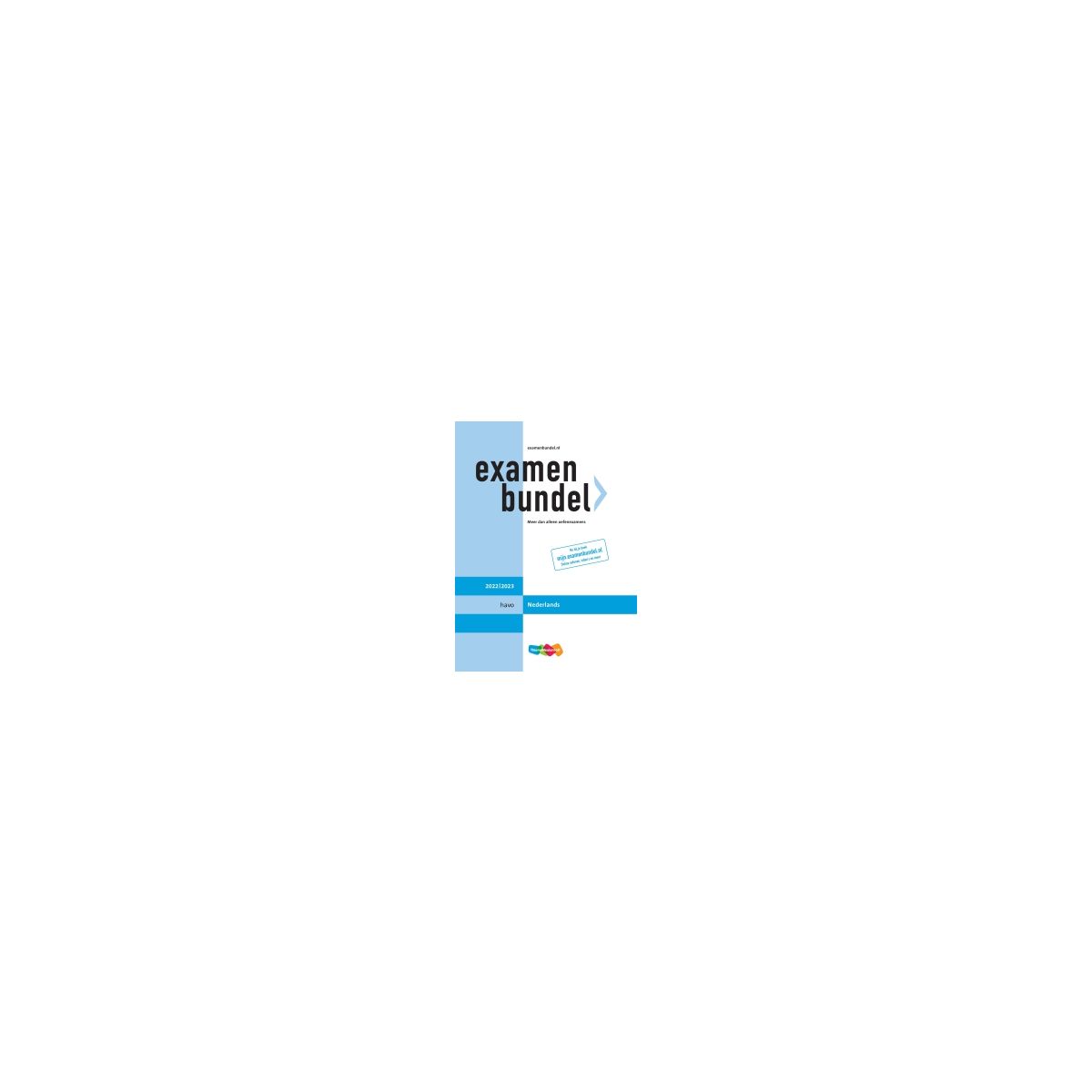Afbeelding van Examenbundel Nederlands : havo : 2022/2023 Afbeelding van Examenbundel Nederlands : havo : 2022/2023