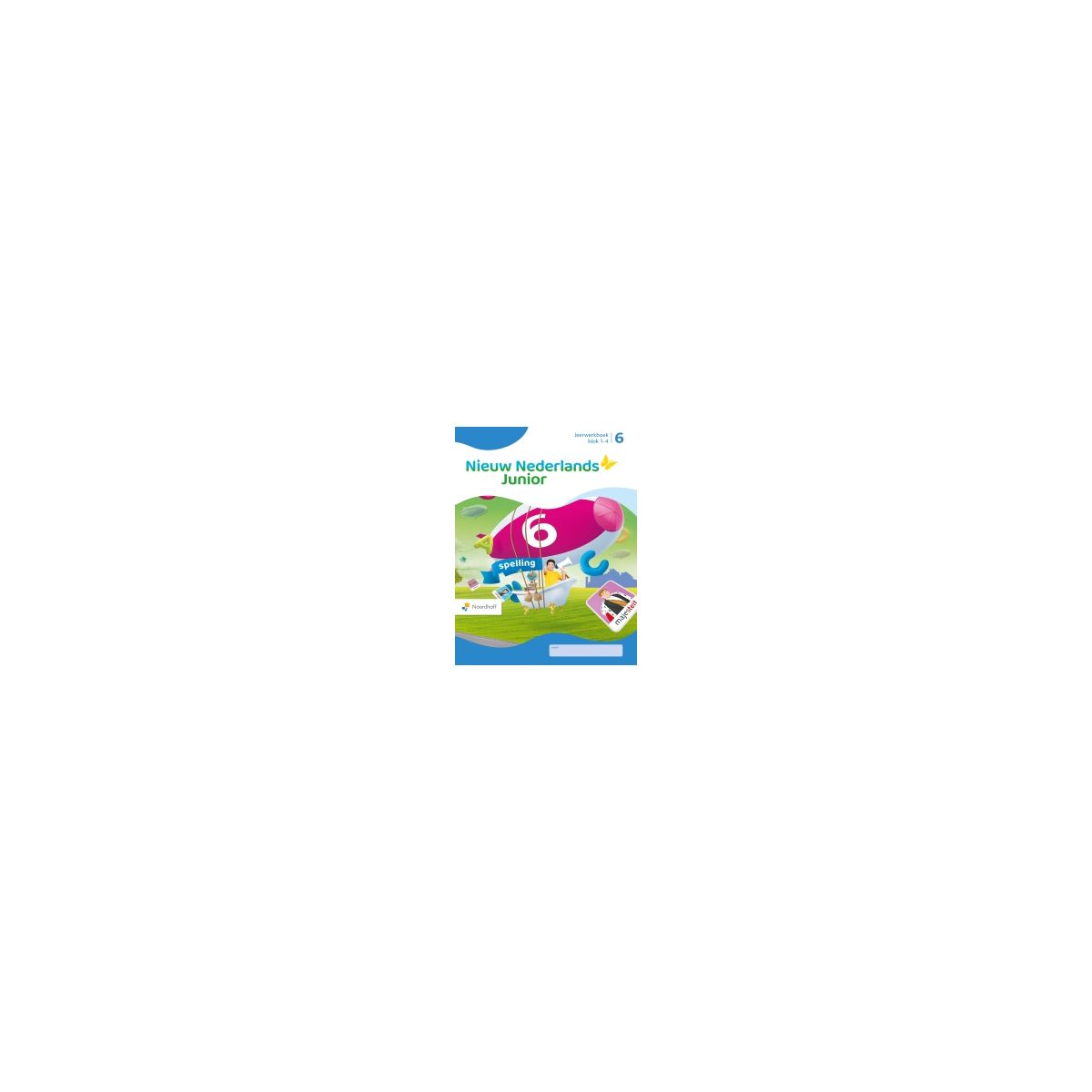 Afbeelding van Nieuw Nederlands junior Spelling : Groep 6, blok 1-4 : Leerwerkboek Afbeelding van Nieuw Nederlands junior Spelling : Groep 6, blok 1-4 : Leerwerkboek