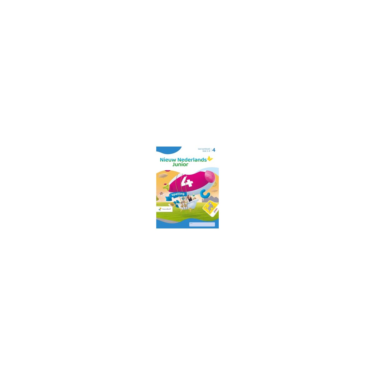 Afbeelding van Nieuw Nederlands junior Spelling : Groep 4, blok 5-8 : Leerwerkboek Afbeelding van Nieuw Nederlands junior Spelling : Groep 4, blok 5-8 : Leerwerkboek