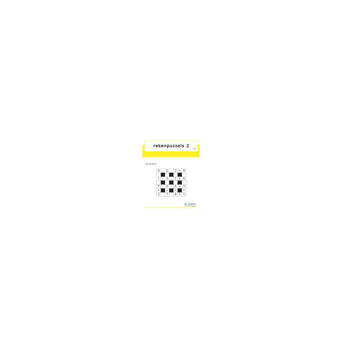 Afbeelding van Rekenpuzzels 2 : Groep 4 Afbeelding van Rekenpuzzels 2 : Groep 4