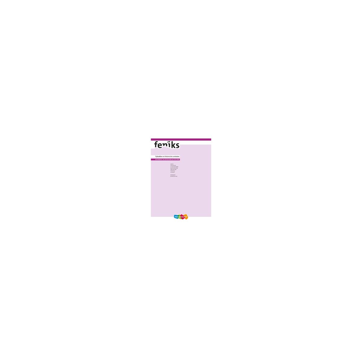 Afbeelding van Feniks 3e ed - LRN-line - : 4+5+6 vwo : Leerboek Afbeelding van Feniks 3e ed - LRN-line - : 4+5+6 vwo : Leerboek