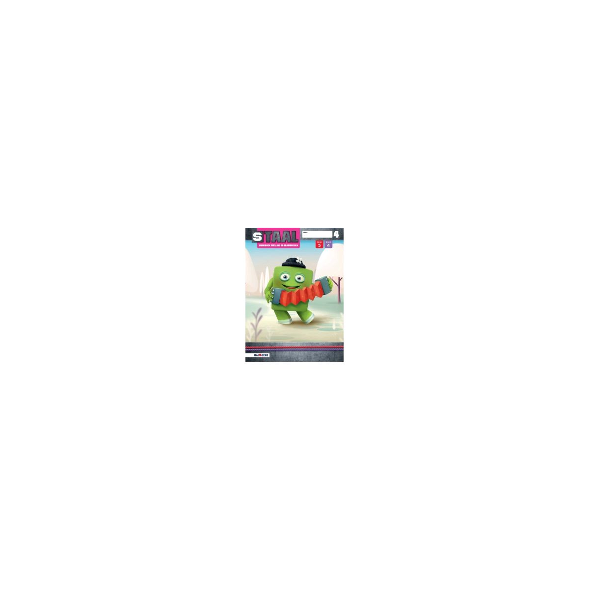 Afbeelding van Staal Spelling 2 : Groep 4, blok 3+4 : Werkboek Afbeelding van Staal Spelling 2 : Groep 4, blok 3+4 : Werkboek