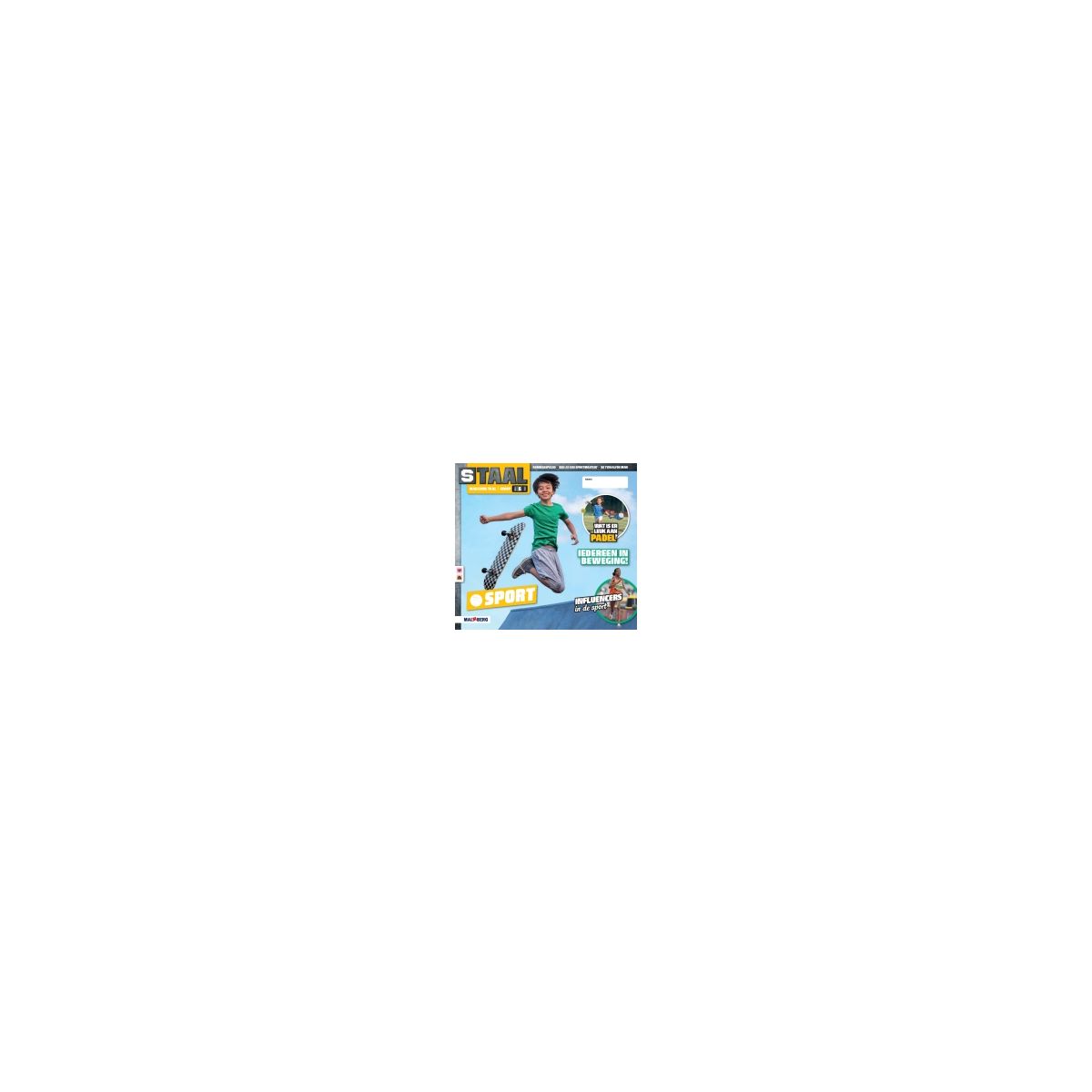 Afbeelding van Staal Taal 2 : Groep 6 : Thema 2 Sport : Magazine Afbeelding van Staal Taal 2 : Groep 6 : Thema 2 Sport : Magazine