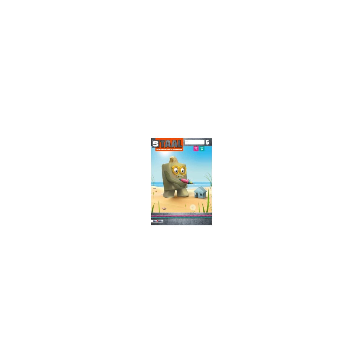 Afbeelding van Staal Spelling 2 : Groep 6, blok 7+8 : Werkboek Afbeelding van Staal Spelling 2 : Groep 6, blok 7+8 : Werkboek