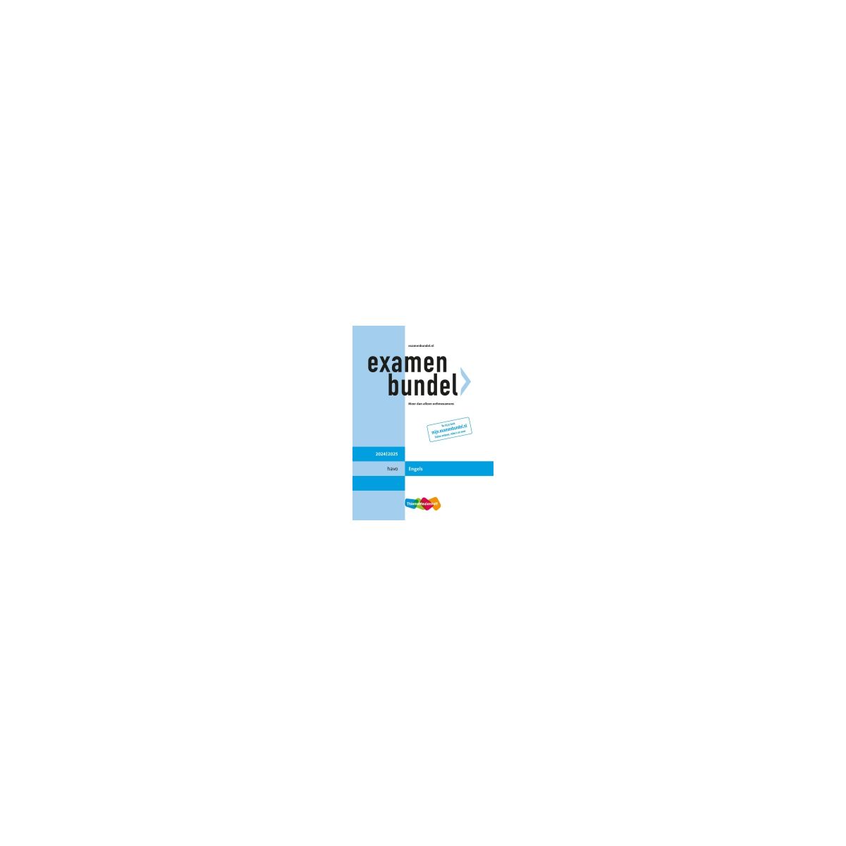 Afbeelding van Examenbundel Engels : havo : 2024/2025 Afbeelding van Examenbundel Engels : havo : 2024/2025
