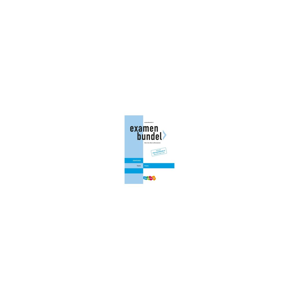 Afbeelding van Examenbundel Frans : havo : 2024/2025 Afbeelding van Examenbundel Frans : havo : 2024/2025