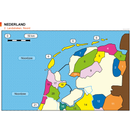 Afbeelding van Nederland : Landstreken