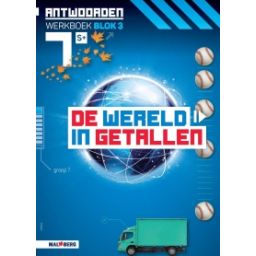 Afbeelding van De wereld in getallen 5e versie : Groep 7, blok 3 S+ : Antwoordenboek