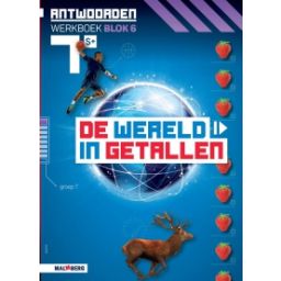 Afbeelding van De wereld in getallen 5e versie : Groep 7, blok 6 S+ : Antwoordenboek