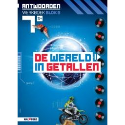 Afbeelding van De wereld in getallen 5e versie : Groep 7, blok 9 S+ : Antwoordenboek