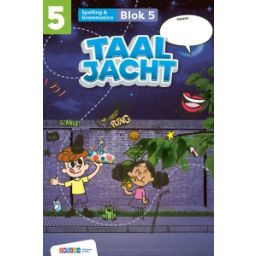 Afbeelding van Taaljacht Spelling/Grammatica : Groep 5, blok 5 en 6 : Werkboek