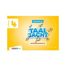 Afbeelding van Taaljacht Spelling/Grammatica : Groep 4 : Opzoekboekje