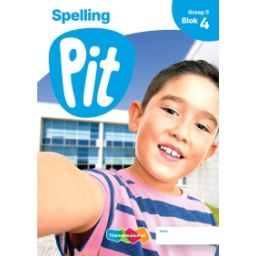 Afbeelding van Pit Spelling : Groep 5, blok 4 : Leerwerkschrift
