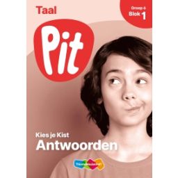 Afbeelding van Pit Taal : Groep 6, blok 2 : Antwoordenboek