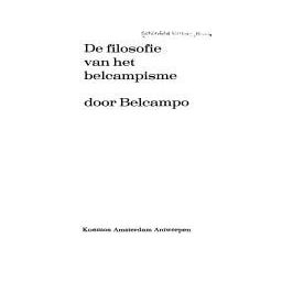 Afbeelding van De filosofie van het belcampisme