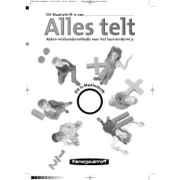 Afbeelding van Alles telt 1e dr : Groep 6 A : Maatschrift