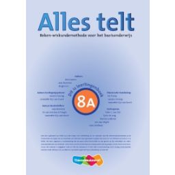 Afbeelding van Alles telt 1e dr : Groep 8 A : Leerlingenboek