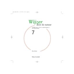Afbeelding van Wijzer door de natuur : Groep 7 : Leerlingenboek