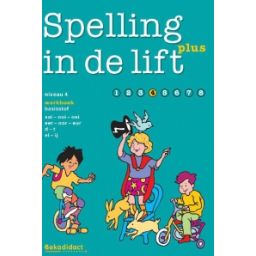 Afbeelding van Spelling in de lift plus : Niveau 4 : Werkboek