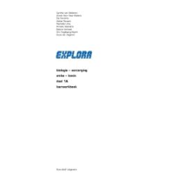 Afbeelding van Explora Biologie-verzorging : 1 vmbo-basis A : Leerwerkboek