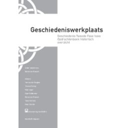 Afbeelding van Geschiedeniswerkplaats : havo tweede fase : Historisch overzicht : opdrachtenboek