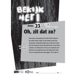 Afbeelding van Bekijk het! : Biologie/Verzorging : Thema's 2 t/hv : 23